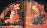 Fra Filippo Lippi, Details of The Annunciation